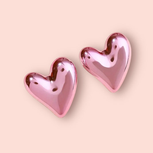 Bubble Heart Earrings